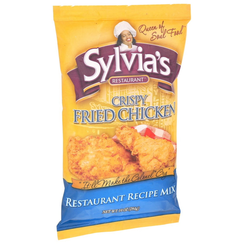 Sylvia's , Sylvia's Mixes, Crispy Fried Chicken Mix, 10 Oz.,  Case of 9