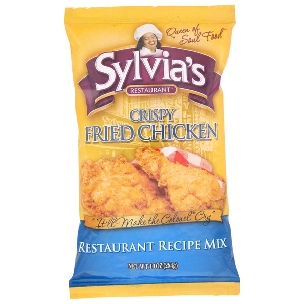 Sylvia's , Sylvia's Mixes, Crispy Fried Chicken Mix, 10 Oz.,  Case of 9