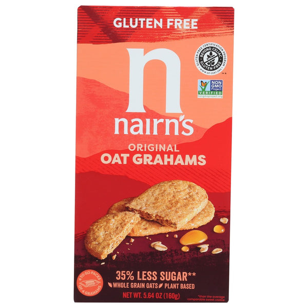 Nairn's 9585, Nairn's Gluten-Free Original Oat Grahams, 5.64 Oz.,  Case of 6