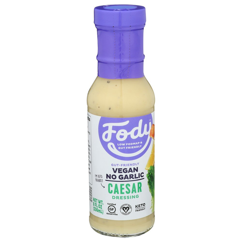 Fody Food Co Dressing Caesar - 8 Fluid Ounce, Case of 6