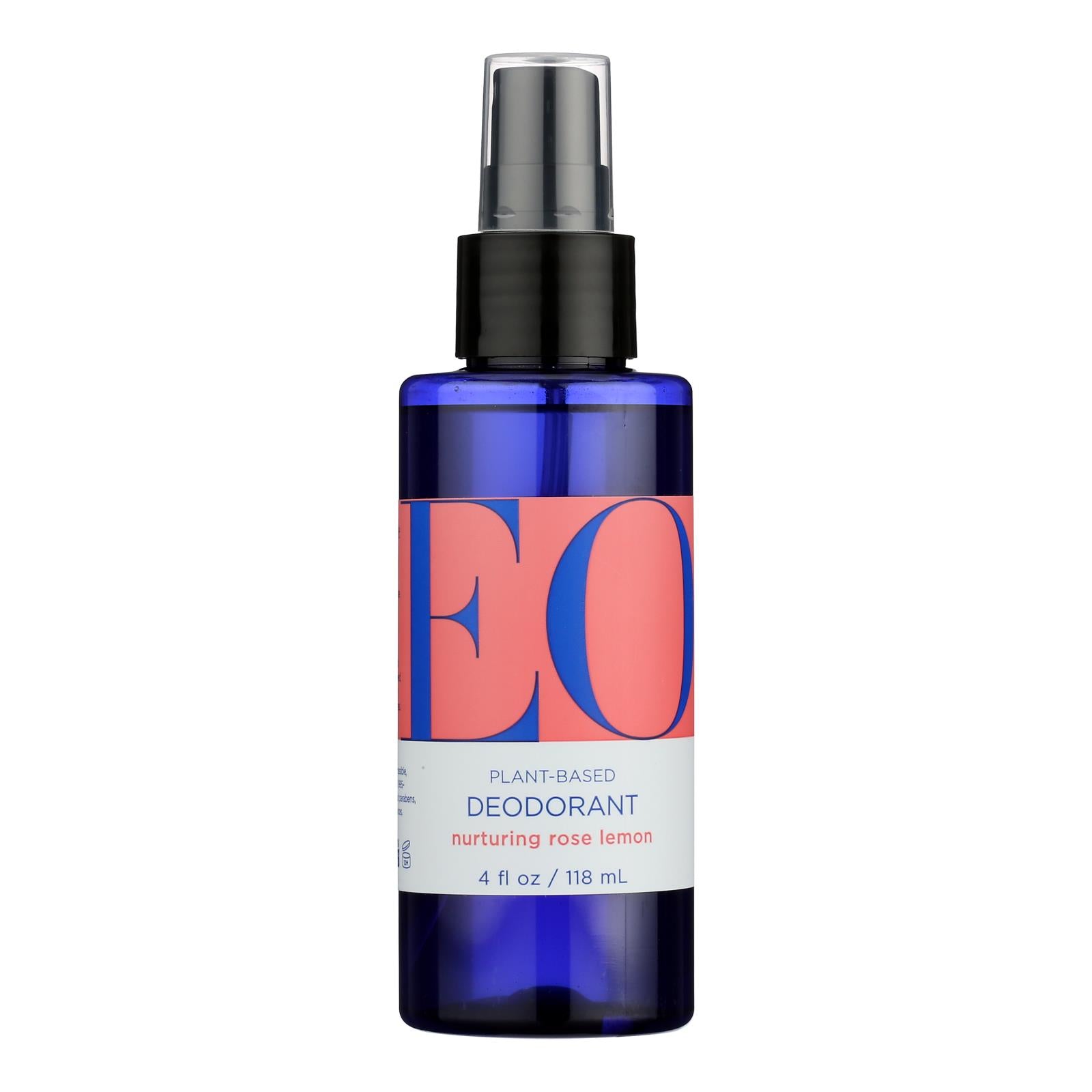Eo Products - Deodorant Spry Rose Lemon - 1 Each-4 Fluid Ounce