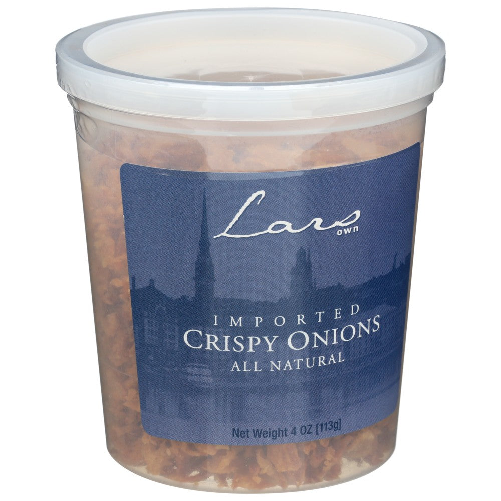 Lars Own Onion Crispy - 4 Ounce, Case of 12