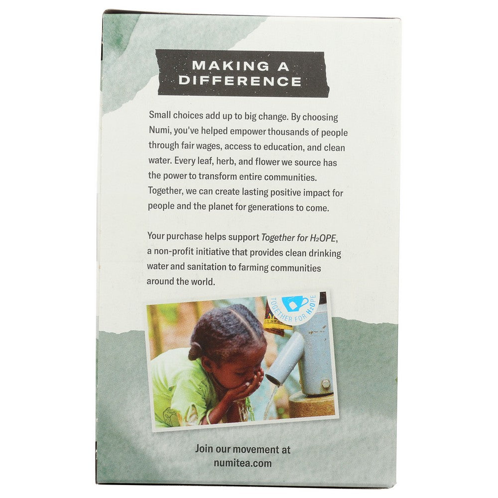 Numi Teas Tea Moroccon Mint - 18 Bag, Case of 6