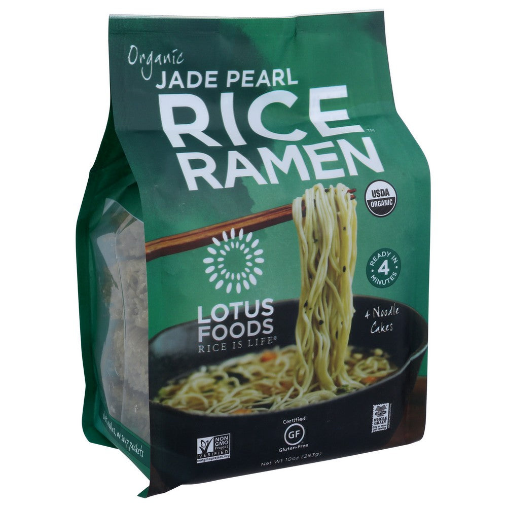 Lotus Foods Rice Rmn 4pk Jad Prl Organic - 10 Ounce, Case of 6