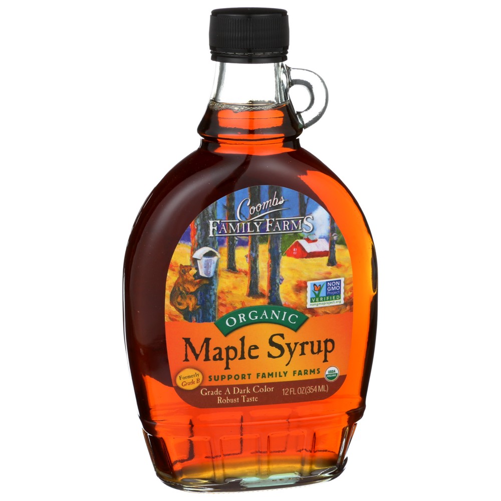Coombs Family Farms Syrup Maple Grda Organic - 12 Ounce, Case of 12