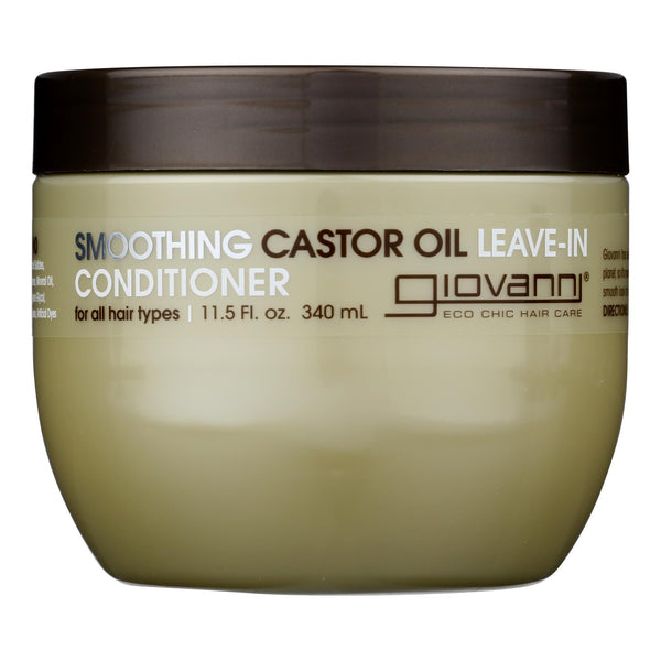 Giovanni Hair Care Products - Conditioner Leave In Caster Oil - 1 Each-11.5 Fluid Ounce