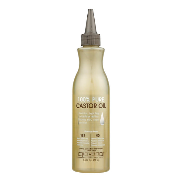Giovanni Hair Care Products - Caster Oil 100% Pure - 1 Each-8.5 Fluid Ounce