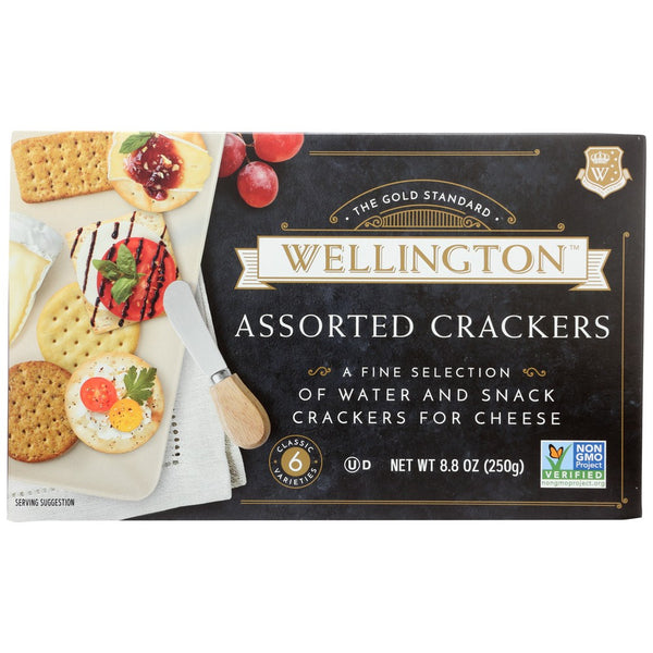 Wellington Cracker Biscuit Astd - 9 Ounce,  Case of 12