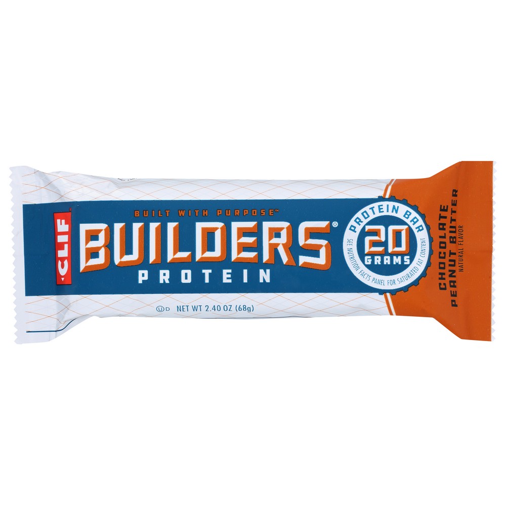 Clif Builder Bar Pnut Butter - 2 Ounce, Case of 12