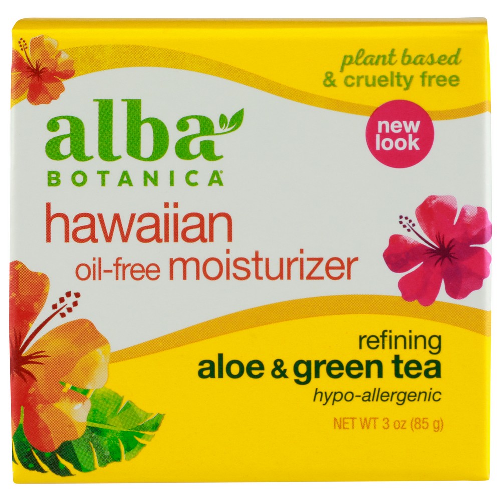 Alba Botanica Moistrzr Aloe Green Tea Oil Fre - 3 Ounce, Case of 1