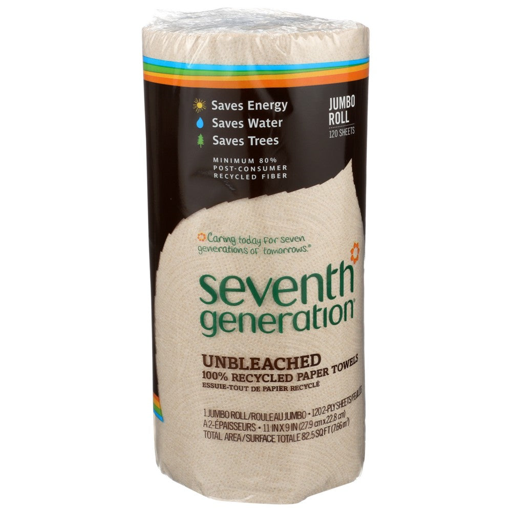 Seventh Generation Paper Towel Brown 1rl - 1 Each, Case of 30