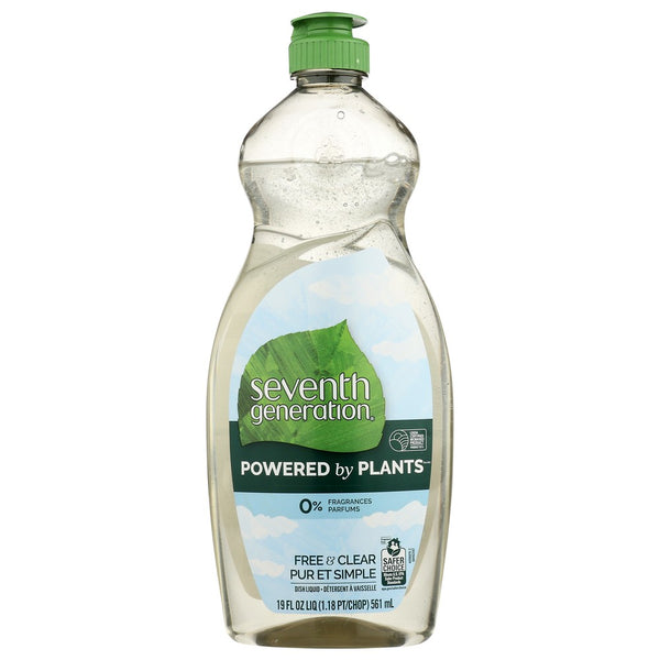 Seventh Generation® ,  Svg Hand Dw Free + Clear 6P 19Z 19 Fluid Ounce,  Case of 6