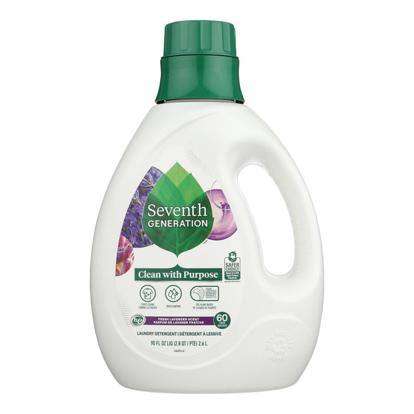 Seventh Generation - Liquid Laundry Lavender - Case of 4-90 Fluid Ounce