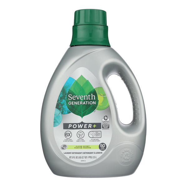 Seventh Generation - Liquid Laundry Pwr Clean Scent - Case of 4-87.5 Fluid Ounce