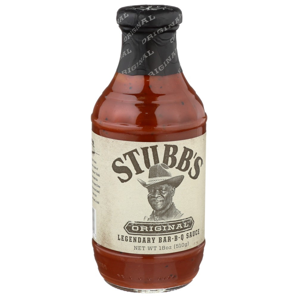 Stubbs Sauce Bbq Original - 18 Ounce, Case of 6