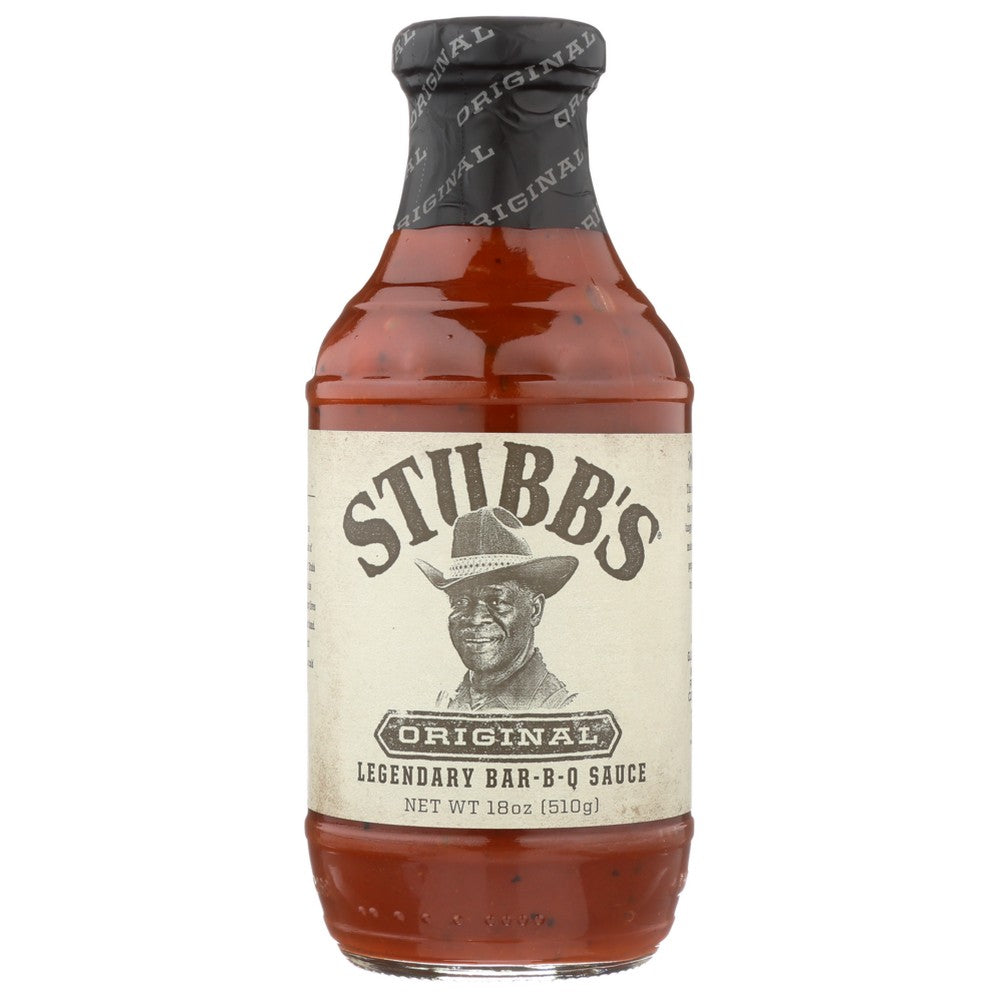 Stubbs Sauce Bbq Original - 18 Ounce, Case of 6