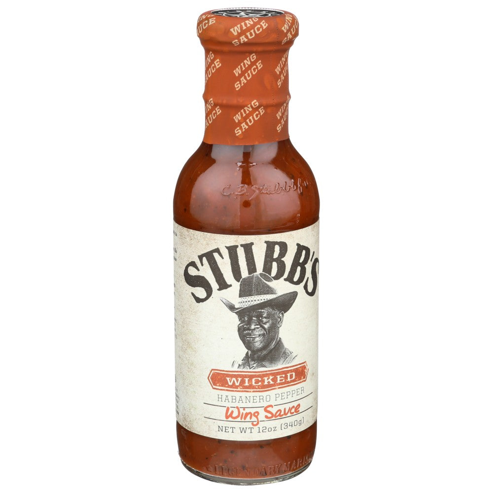 Stubbs Sauce Wing Original - 12 Ounce, Case of 6