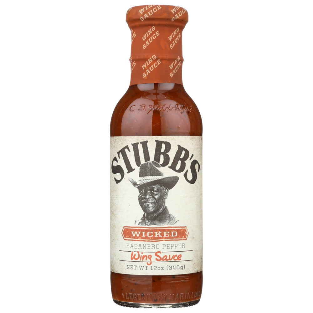 Stubbs Sauce Wing Original - 12 Ounce, Case of 6