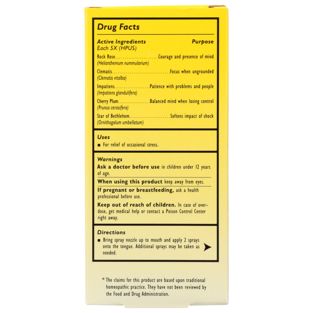 Nelson Bach Rescue Remedy Spray - 20 Milliliter, Case of 6
