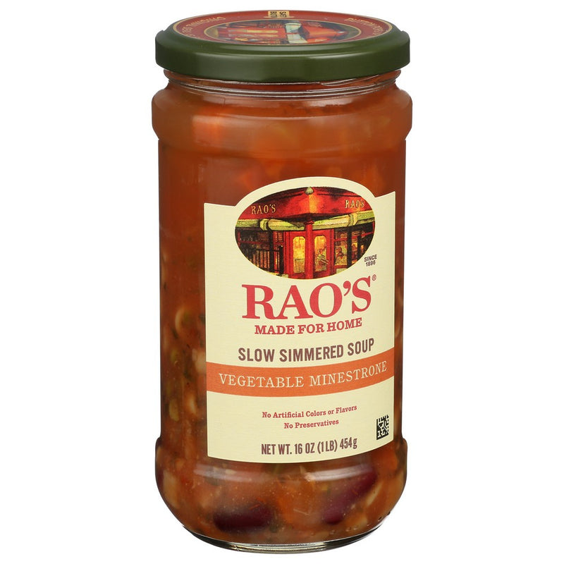 Rao's 03-00103, Vegetable Minestrone Vegetable Minestrone Soup 16 Ounce,  Case of 6