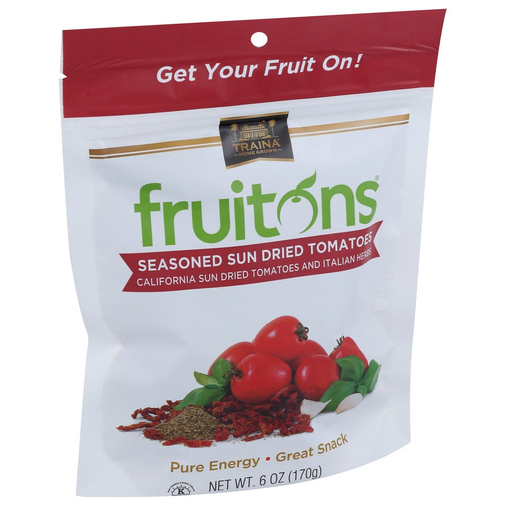Traina Fruiton Sn Drd Tmto Seasoned - 6 Ounce, Case of 8