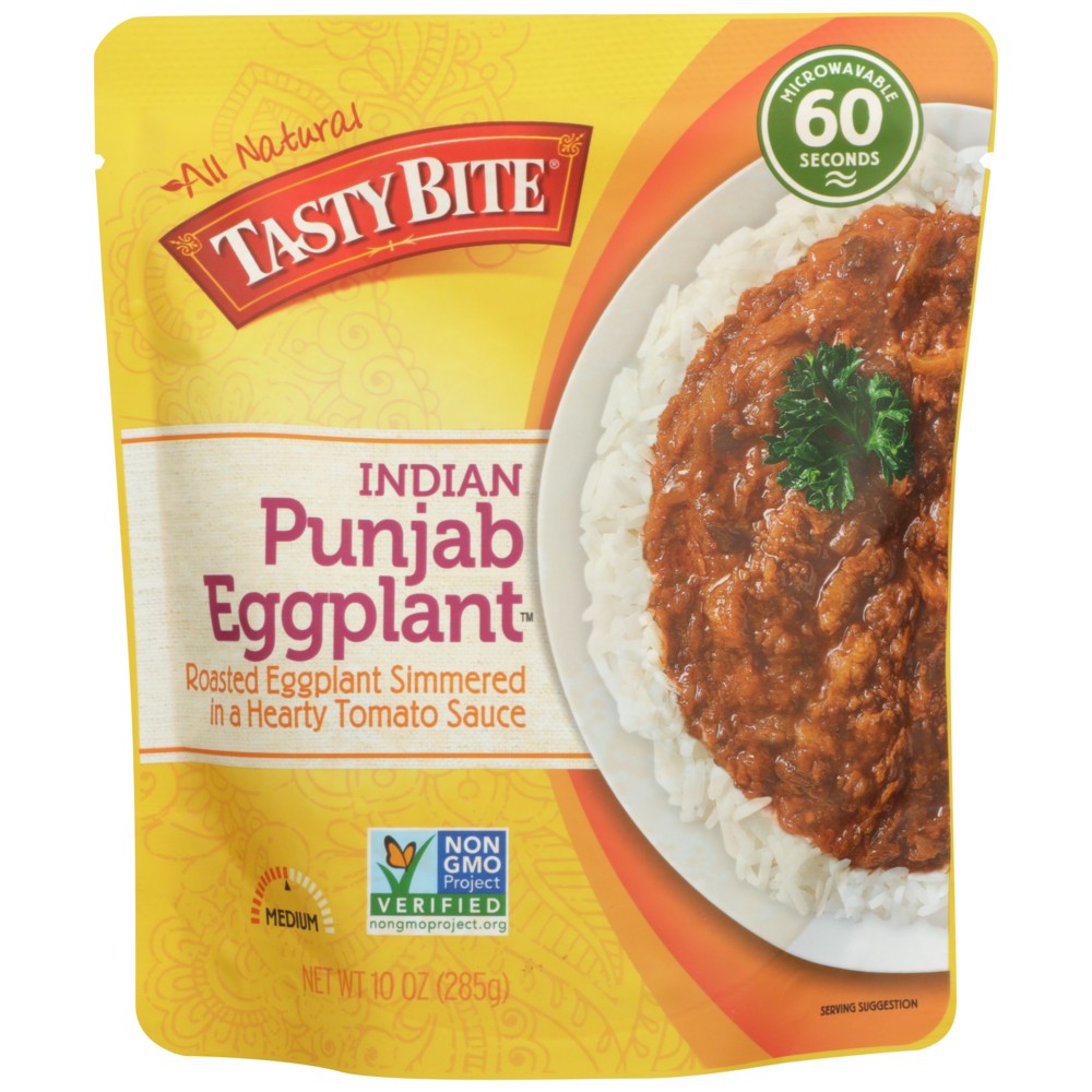 Tasty Bite Entree Sautd Egplnt Tmto - 10 Ounce, Case of 6