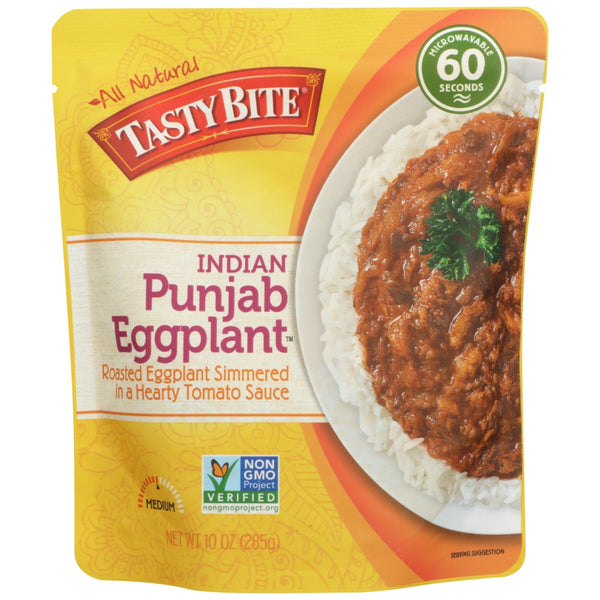 Tasty Bite® , Tasty Bite Punjab Eggplant, Ready To Eat, Microwavable Entree, Vegan, 10 Oz,  Case of 6
