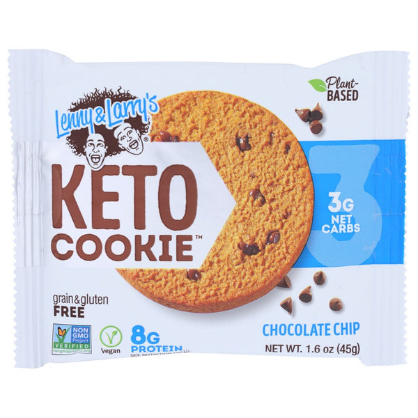 Lenny & Larry's Llc 32200, Chocolate Chip The Complete Keto Cookie 1.6 Ounce,  Case of 12