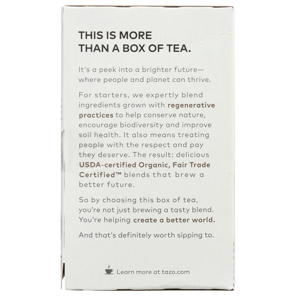 Tazo Tea Bag Awake Organic - 16 Bag, Case of 6