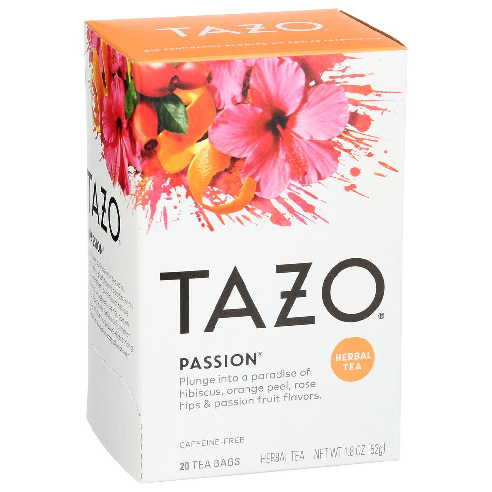 Tazo Tea Bag Decaf Passion - 20 Bag, Case of 6