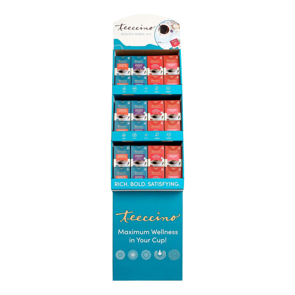 Teeccino - DisplayOg3 Tea Herbal 4 Var - Case of 48-Count
