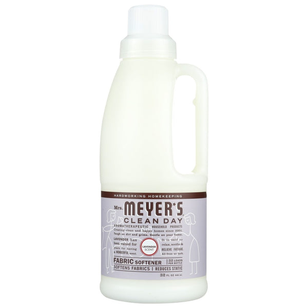 Mrs Meyers Clean Day 651346, Mrs. Meyer's Clean Day Lavender Fabric Softener, 32 Oz.,  Case of 6