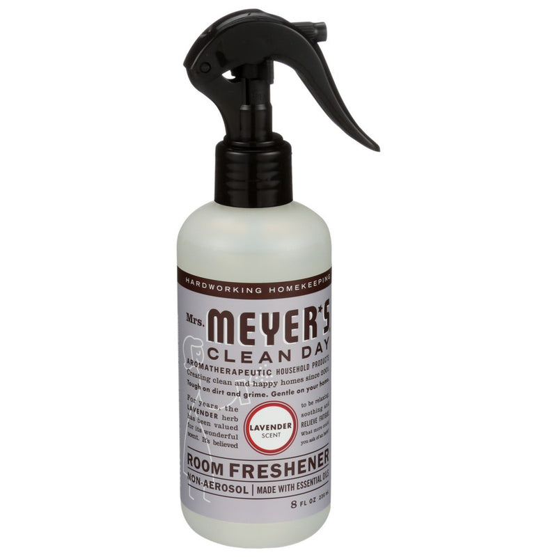 Mrs Meyers Clean Day 670763, Mrs. Meyer's Clean Day Room Freshener, Lavender, 8 Fl. Oz.,  Case of 6