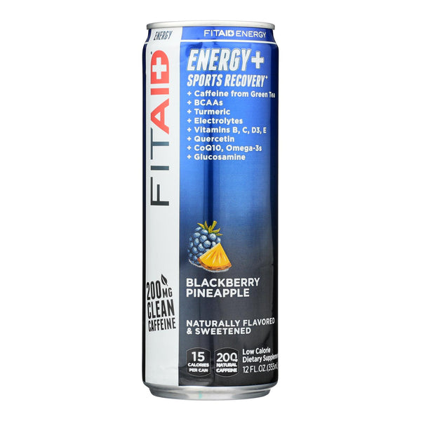 Lifeaid Beverage Company - Fitaid Enrg Blkbry Pineap - Case of 12-12 Fluid Ounce
