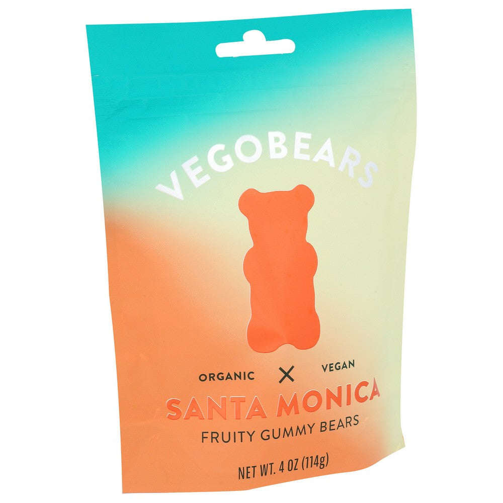 Vegobears Gummy Bear Banana Pineapp - 4 Ounce, Case of 10