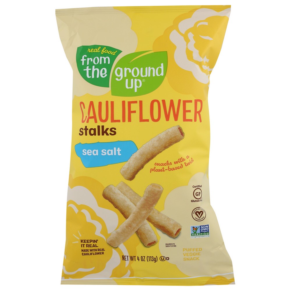 From The Ground Up Stalk Caulflower Sea Salt - 4 Ounce, Case of 12