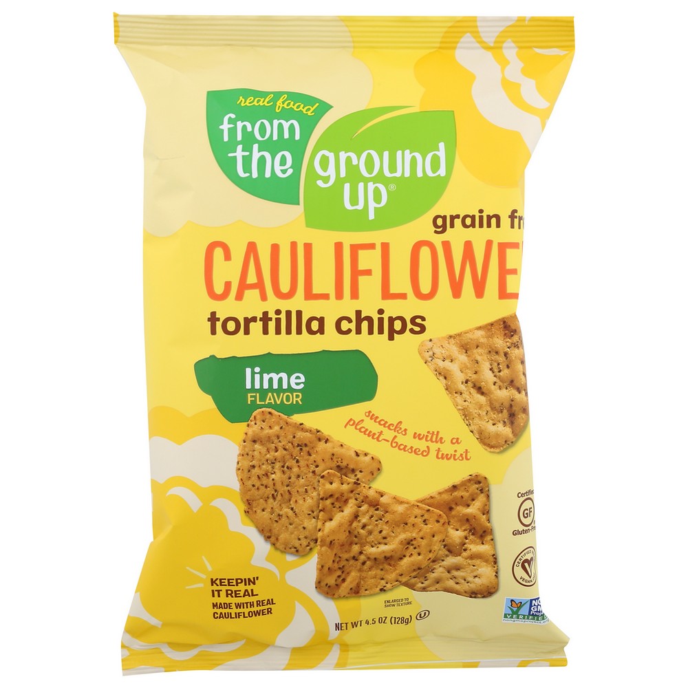 From The Ground Up Chip Trtlla Clflwr Lime - 5 Ounce, Case of 12