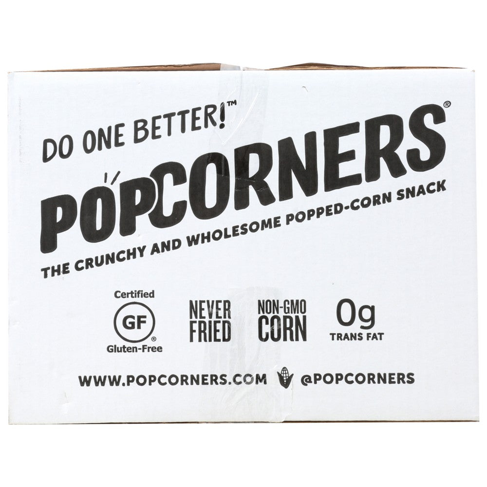 Popcorners Corn Chips White Cheddar - 7 Ounce, Case of 12