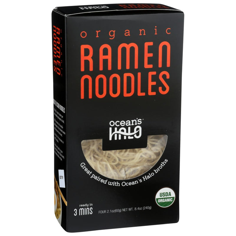 Ocean's Halo® 930Ra, Ramen Noodles Organicanic Noodles 8.4 Ounce,  Case of 5