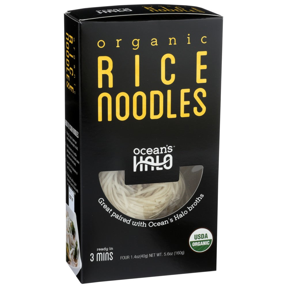 Oceans Halo Noodle Rice Organic - 6 Ounce, Case of 5