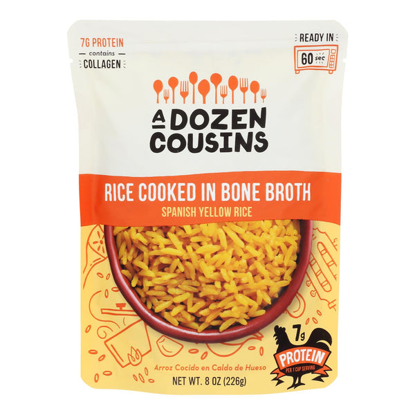 A Dozen Cousins - Rice Spanish Yellow Rte - Case of 6-8 Ounce