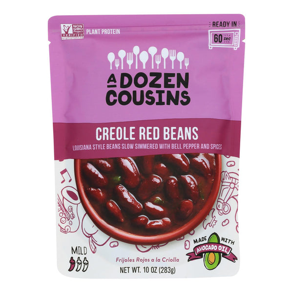 A Dozen Cousins - Beans Creole Red - Case of 6-10 Ounce