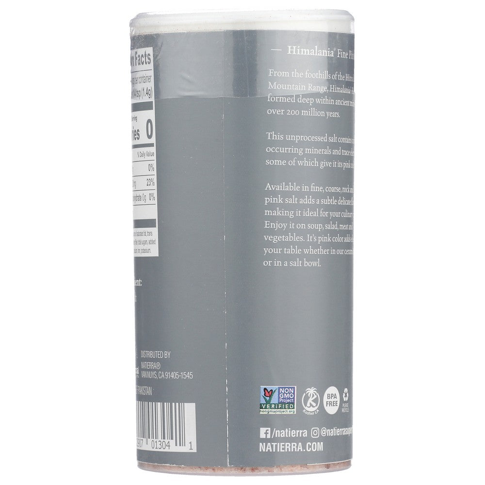 Natierra Salt Pink Shaker - 13 Ounce, Case of 6