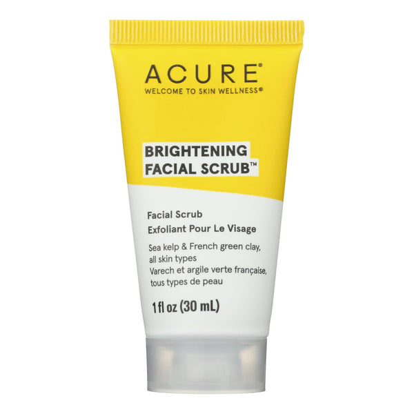 Acure - Facial Scrub Brightening - 1 Each-1 Fluid Ounce