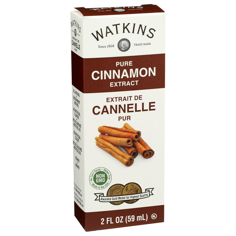 Watkins Extract Pure Cinnamon - 2 Fluid Ounce, Case of 6