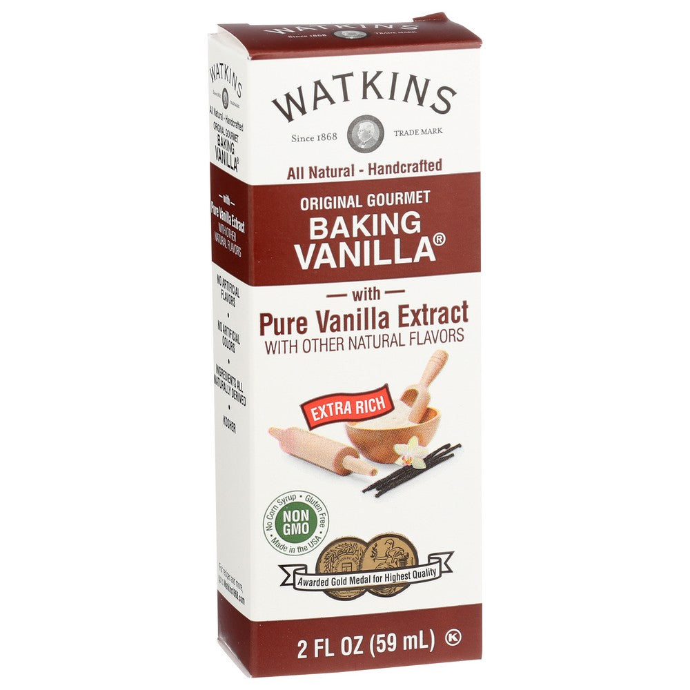 Watkins Vanilla All Nat Baking - 2 Ounce, Case of 12