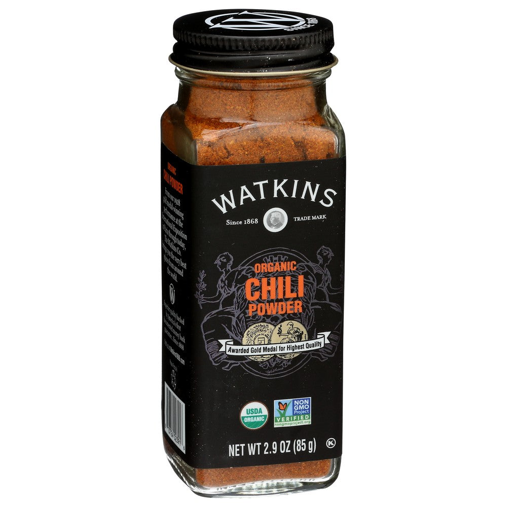 Watkins Seasoning Chili Powder Organic - 3 Ounce, Case of 3