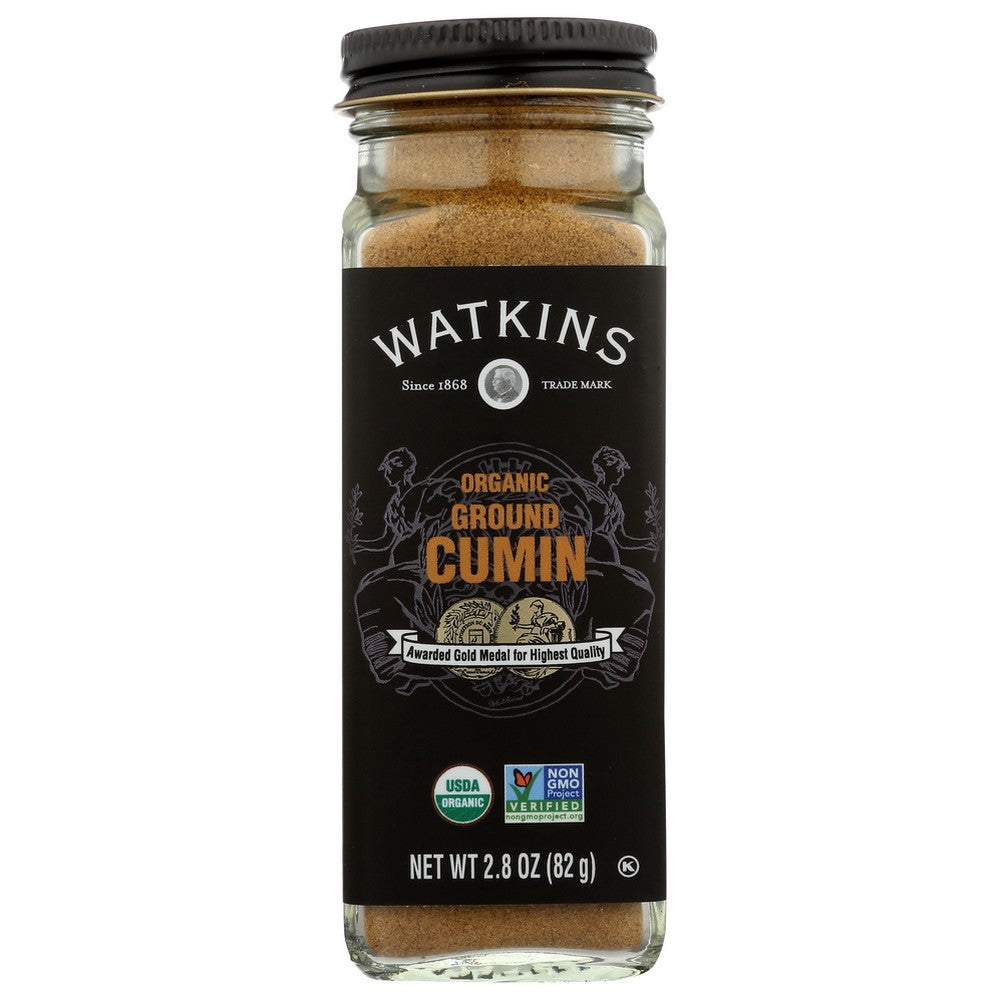 Watkins Seasoning Cumin Grnd Organic - 3 Ounce, Case of 3