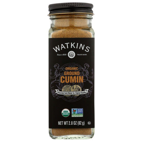 Watkins 21607, Watkins Gourmet Organicanic Spice Jar, Ground Cumin Watkins Gourmet Organicanic Spice Jar, Ground Cumin 2.8 Ounce,  Case of 3