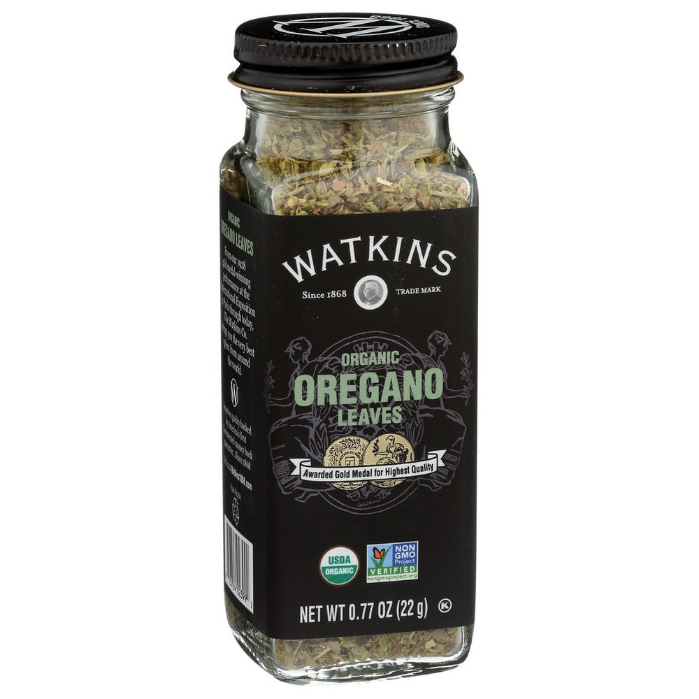 Watkins Seasoning Oregano Leaves Organic - 1 Ounce, Case of 3